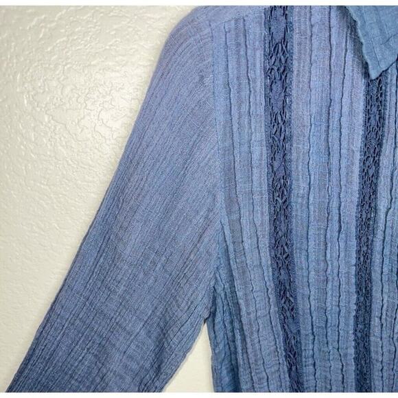 NWOT Free People Mila Top - Blue - Size XS - Picture 6 of 8